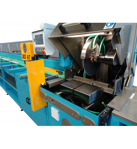 353HT HIGH PRODUCTION - CUTTING LINE FOR LINEAR GUIDES, BALLSCREWS AND BARS